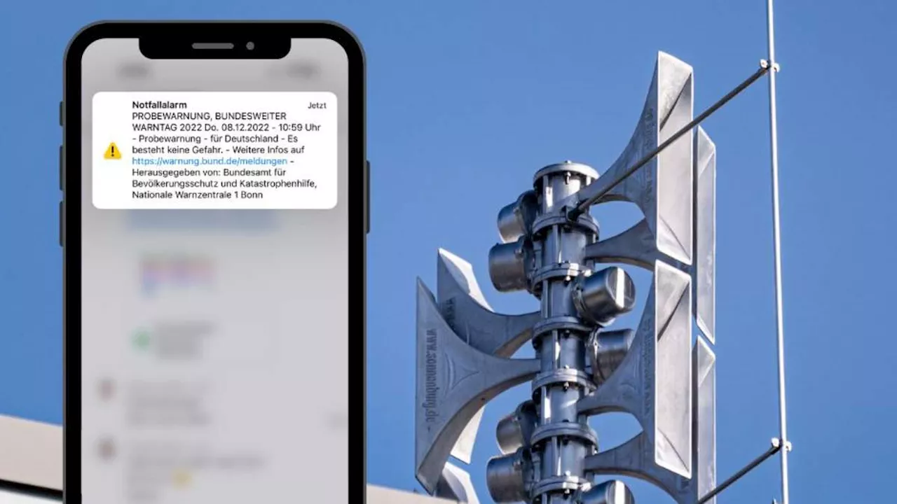 Warntag in NRW mit „ordentlich Radau“: Achtung, Handys und Sirenen machen Lärm
