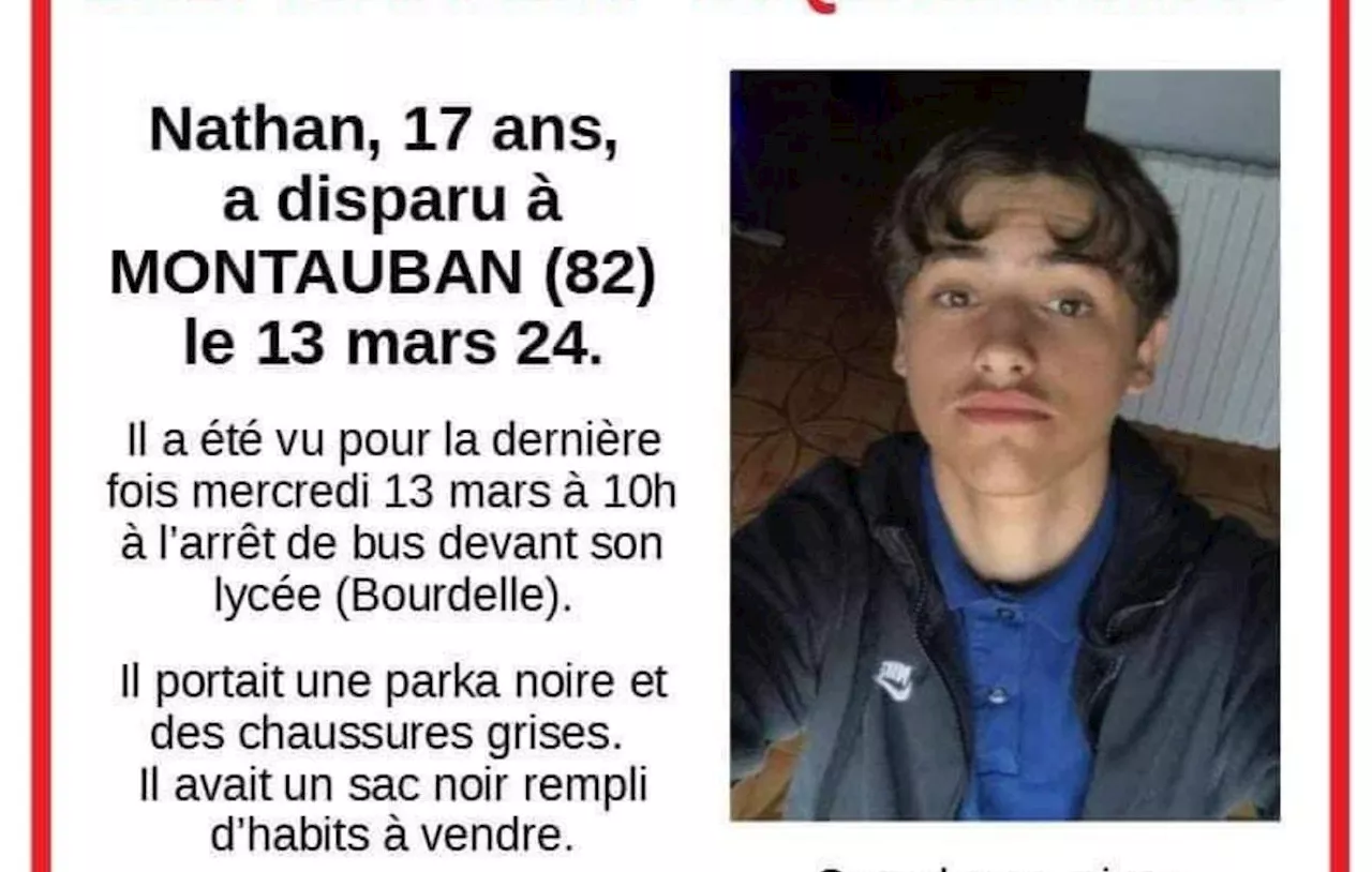 Montauban : Disparition inquiétante d’un jeune de 17 ans