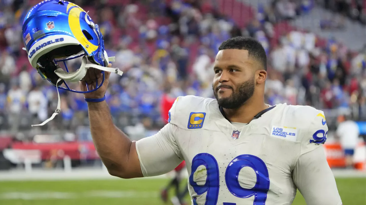 Aaron Donald retires from NFL after 10 seasons with Rams