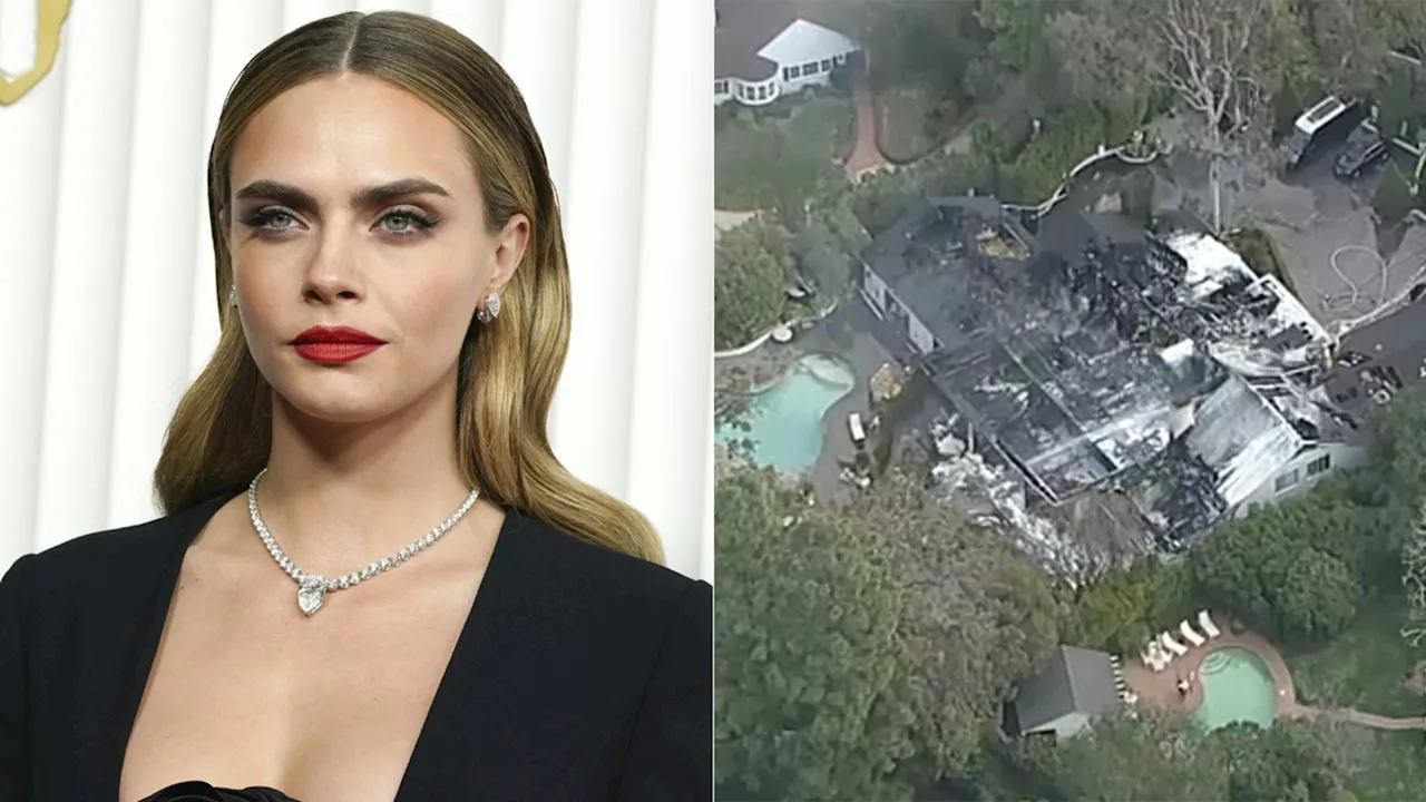 Cara Delevingne's multi-million dollar Studio City home destroyed in fire