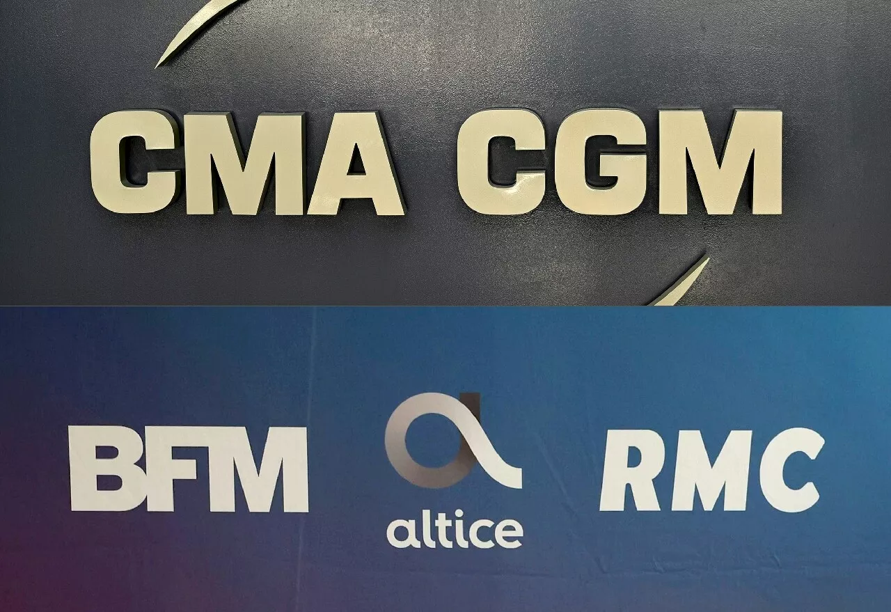 L'armateur CMA CGM rachète Altice Media, comprenant BFMTV et RMC