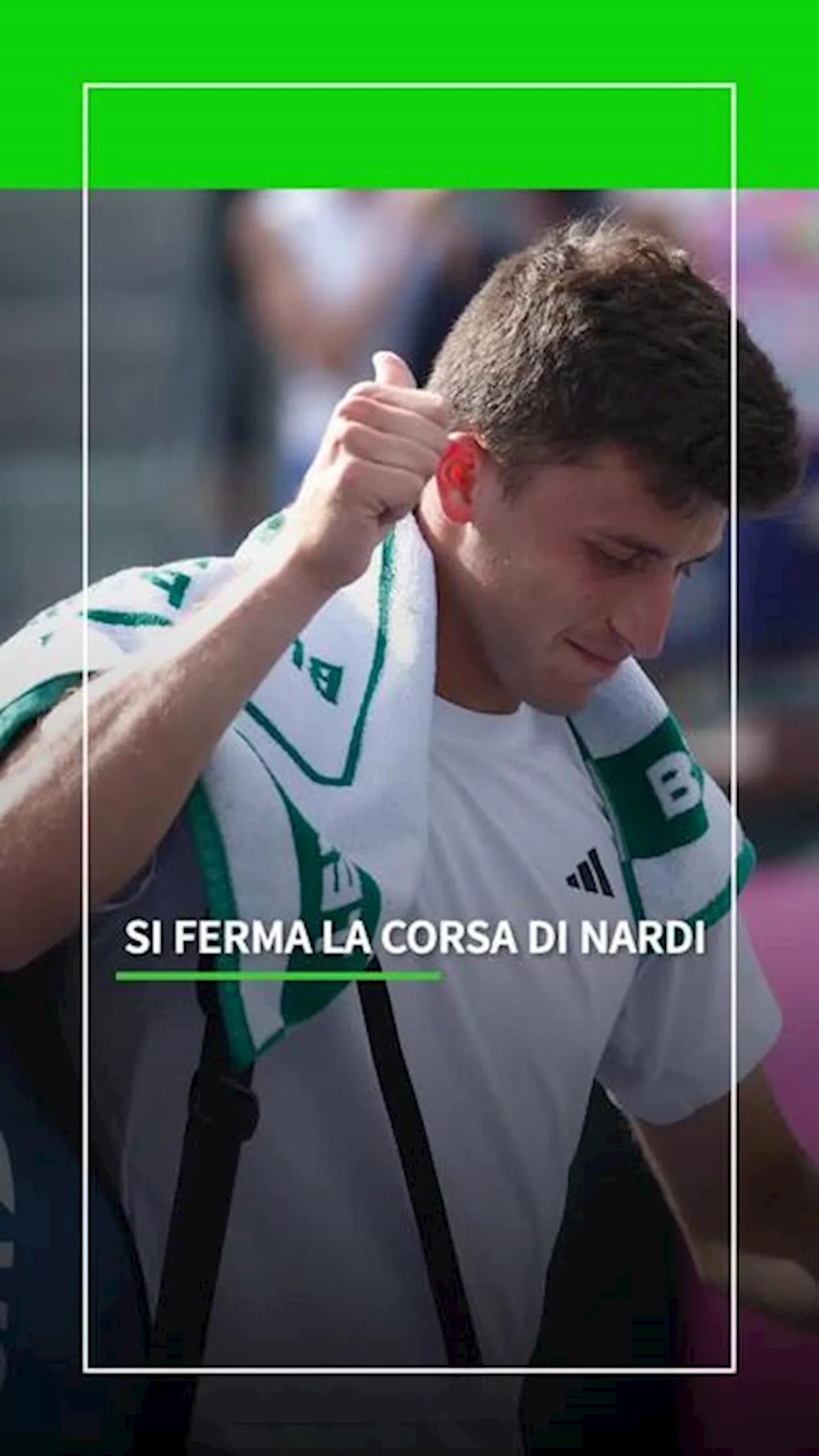 Indian Wells, la corsa di Nardi si ferma agli ottavi