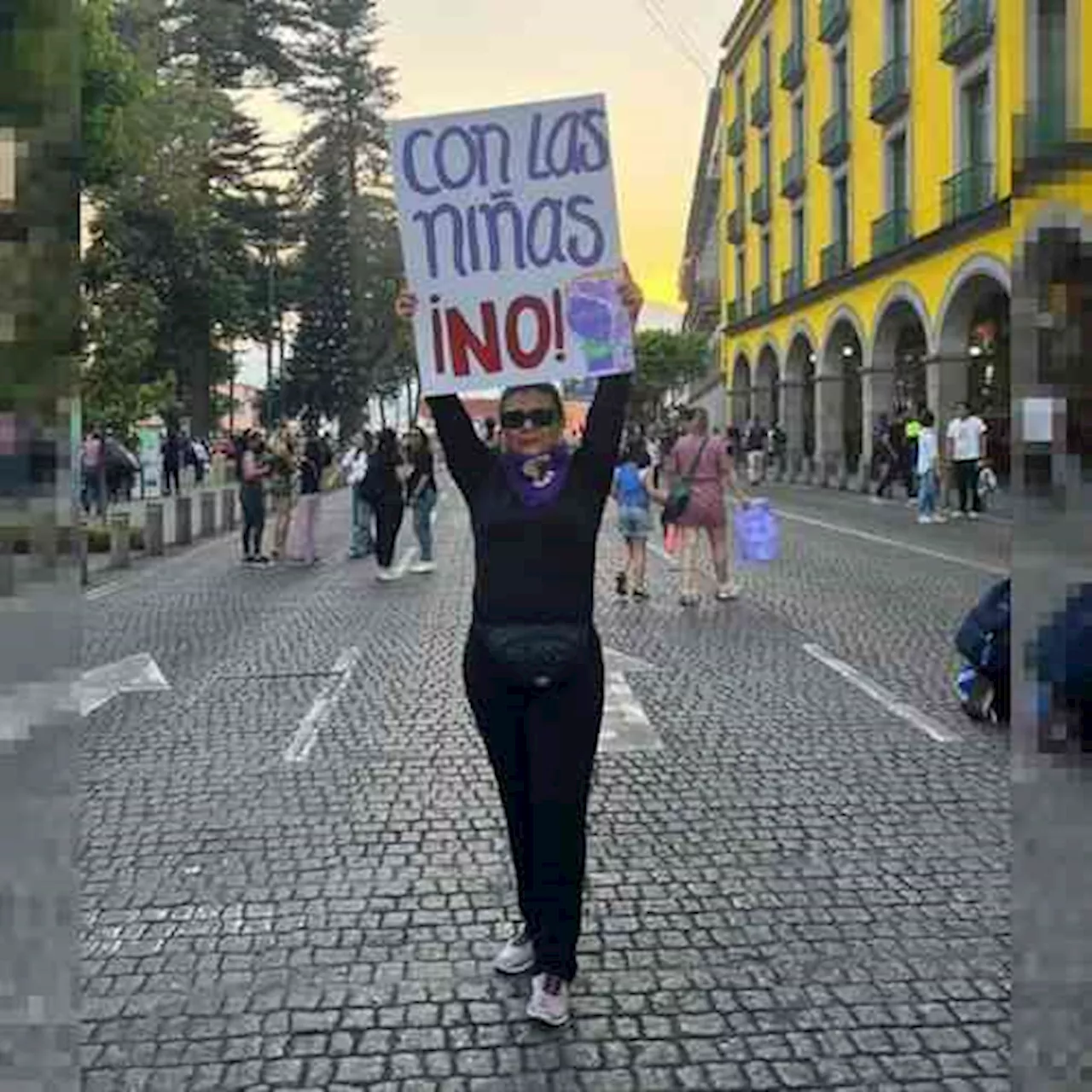 Profesora de Actopan protesta en 8M; 6 días después la reportan desaparecida