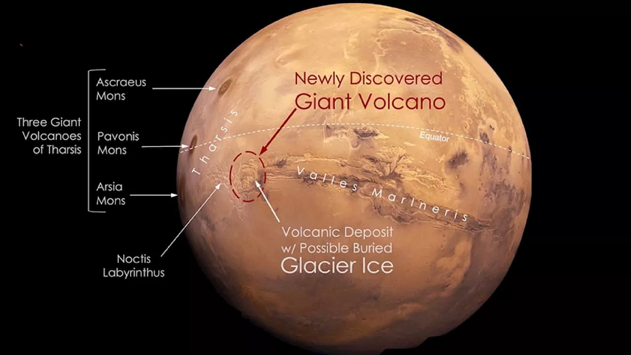 Weltall: Riesenvulkan auf Mars entdeckt | Leben & Wissen