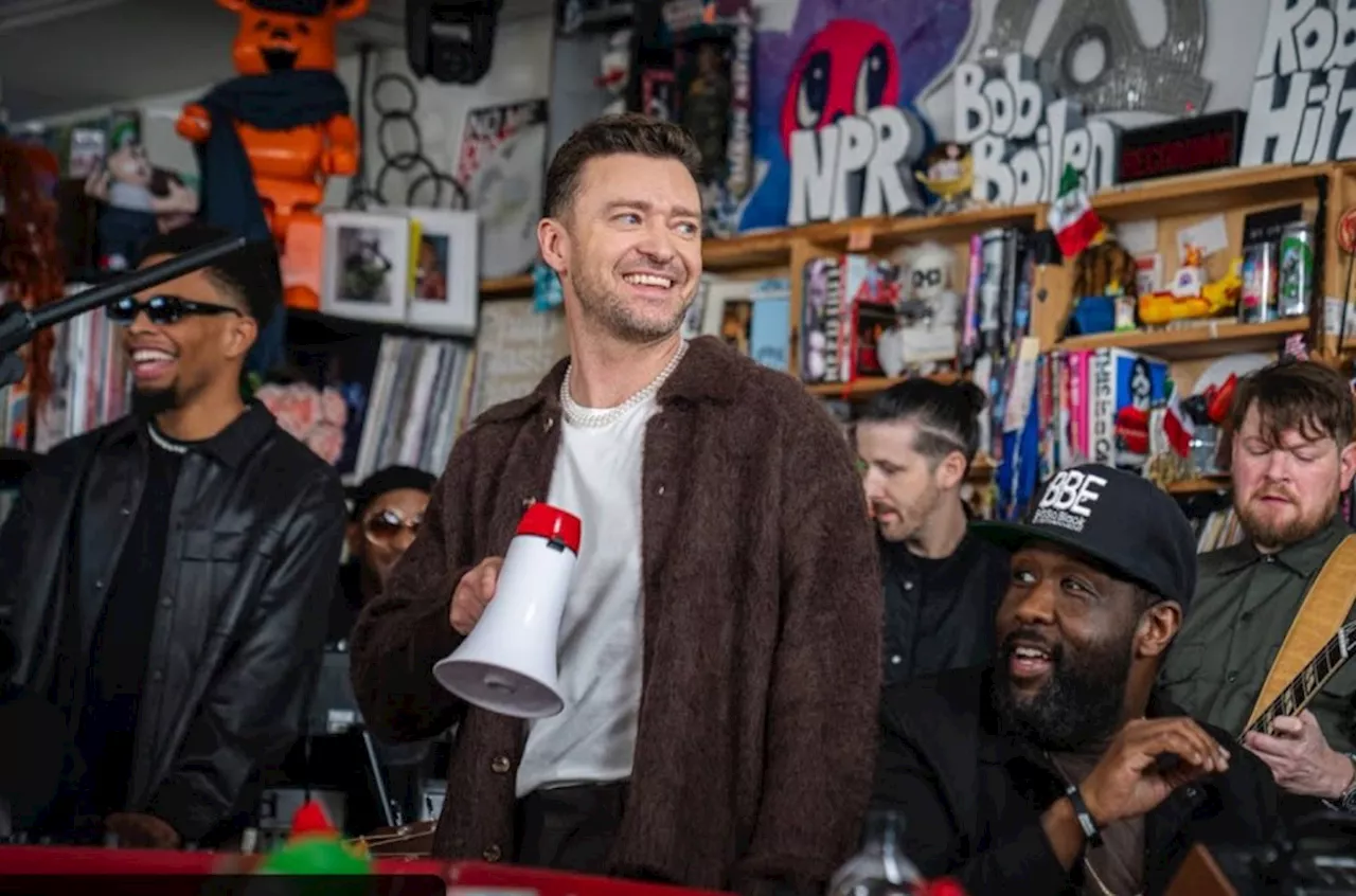 Justin Timberlake Rocks NPR’s ‘Tiny Desk’ With Funky Throwback Set of Classics