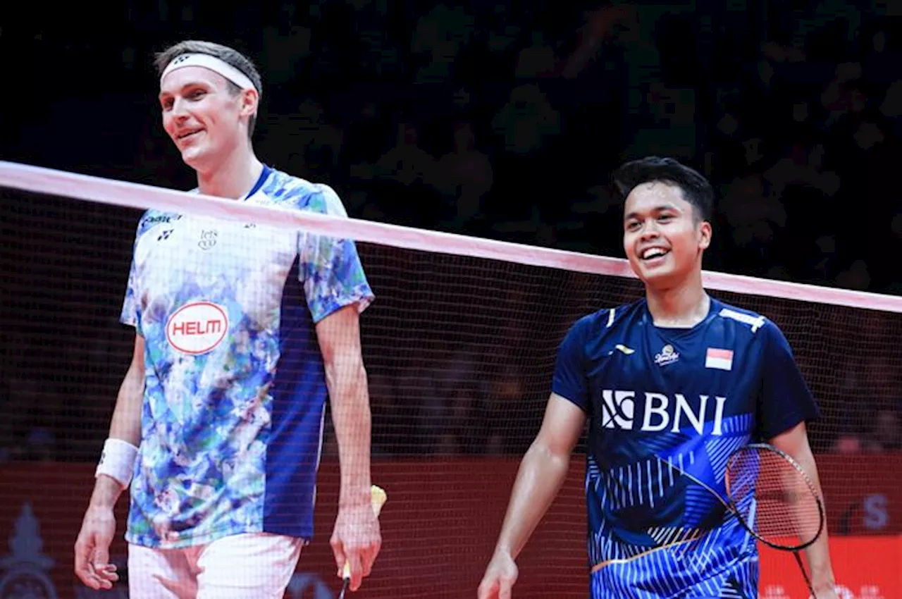  Anthony Ginting Vs Viktor Axelsen, Aksi 6 Wakil Indonesia di Perempat Final