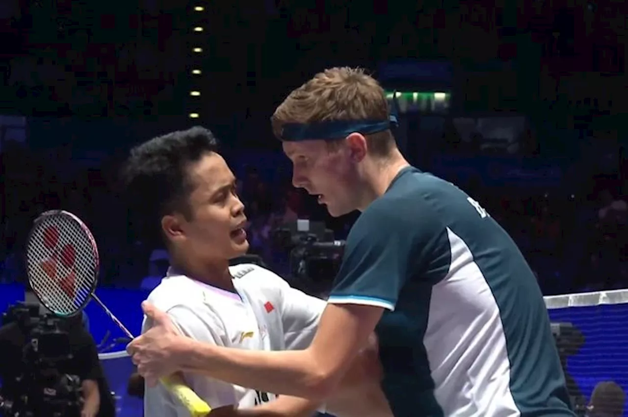  Viktor Axelsen Akhirnya Tamat di Tangan Anthony Ginting, Sang Raja Salaman dengan Penuh Amarah