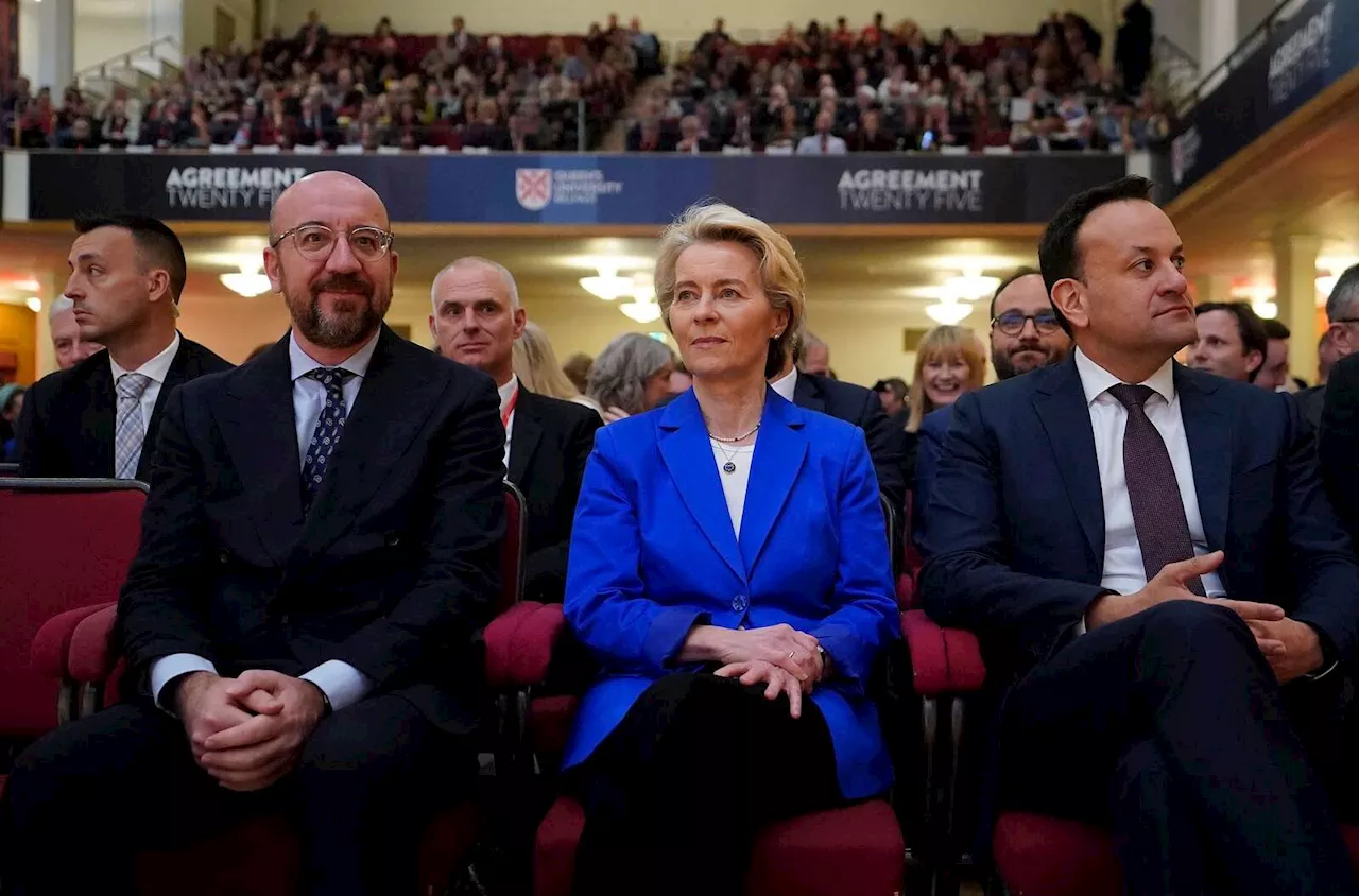 Von der Leyen silent on Leo Varadkar’s call for review of EU-Israeli trade deal