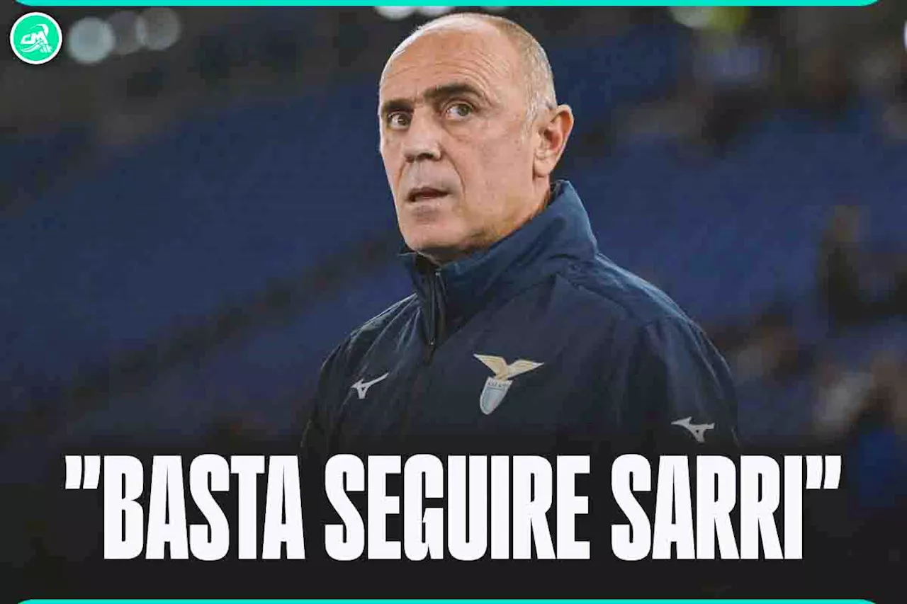 Lazio, messaggio forte a Martusciello: “Smetta di seguire Sarri”