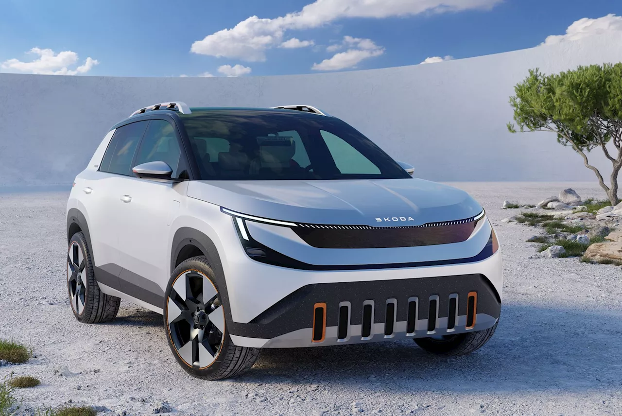 This is our first look at Skoda’s new Epiq small EV