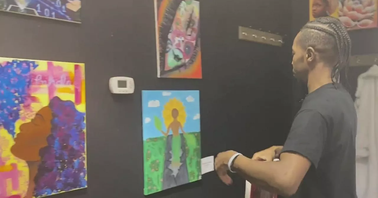 Chicago Northwest Side business held showcase highlighting artwork created by women