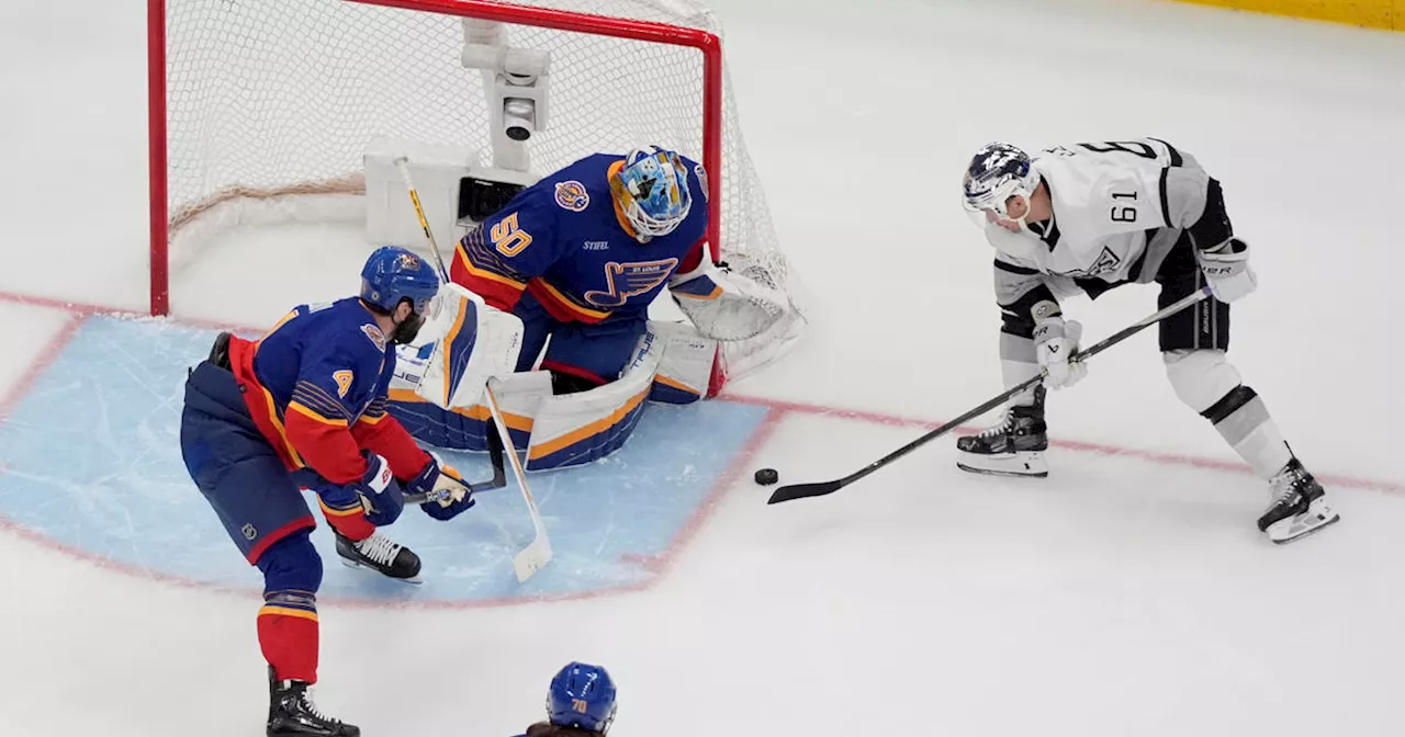 St. Louis Blues defeat Los Angeles Kings in key game for wild-card spot