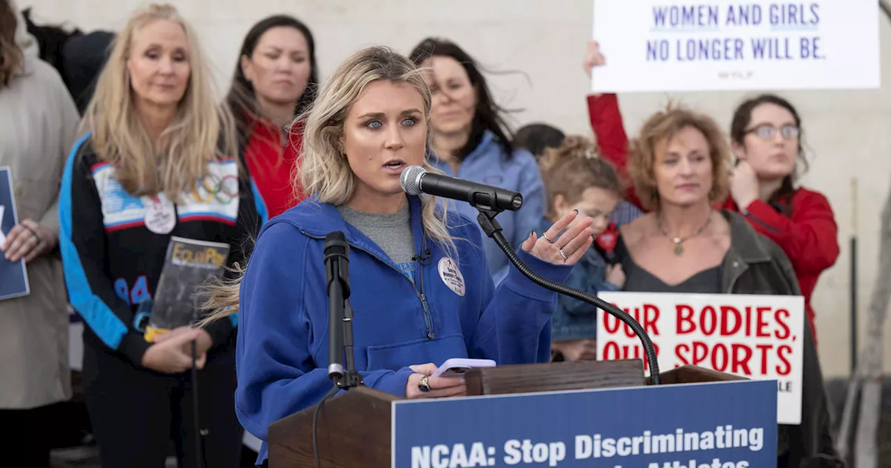 Riley Gaines among more than a dozen college athletes suing NCAA over transgender policies