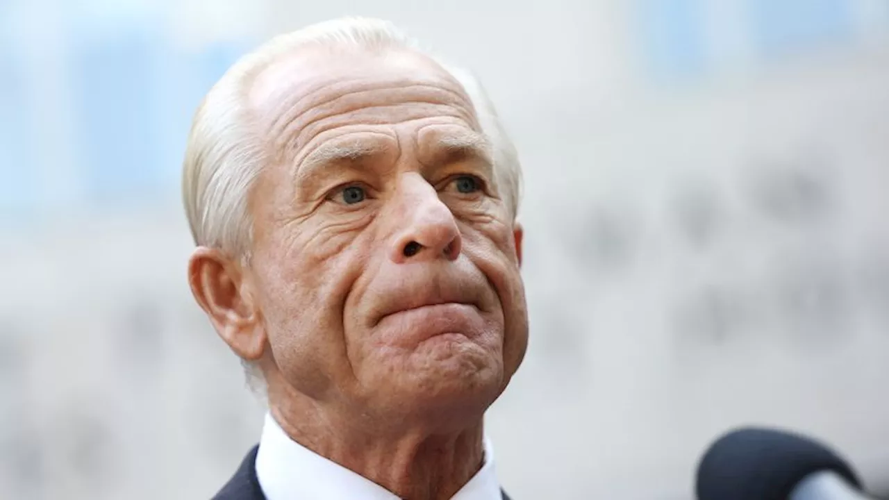 Peter Navarro asks Supreme Court to let him avoid reporting to prison next week