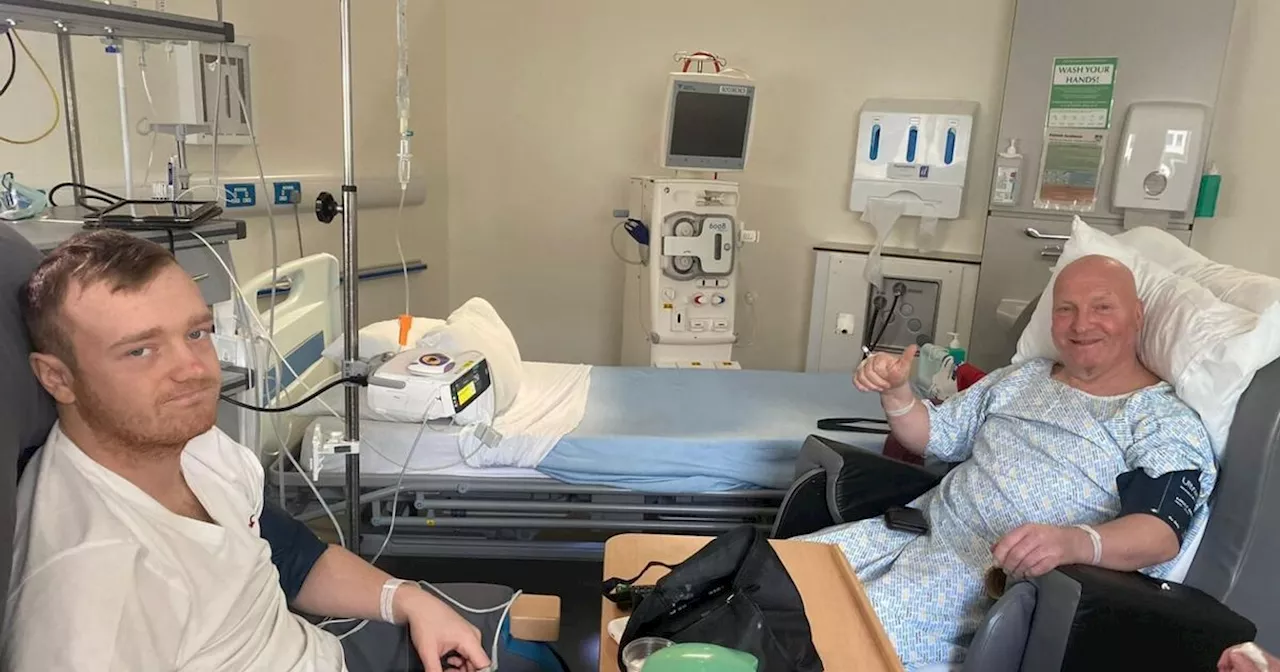 Scots dad saves son's life after donating kidney following horror diagnosis