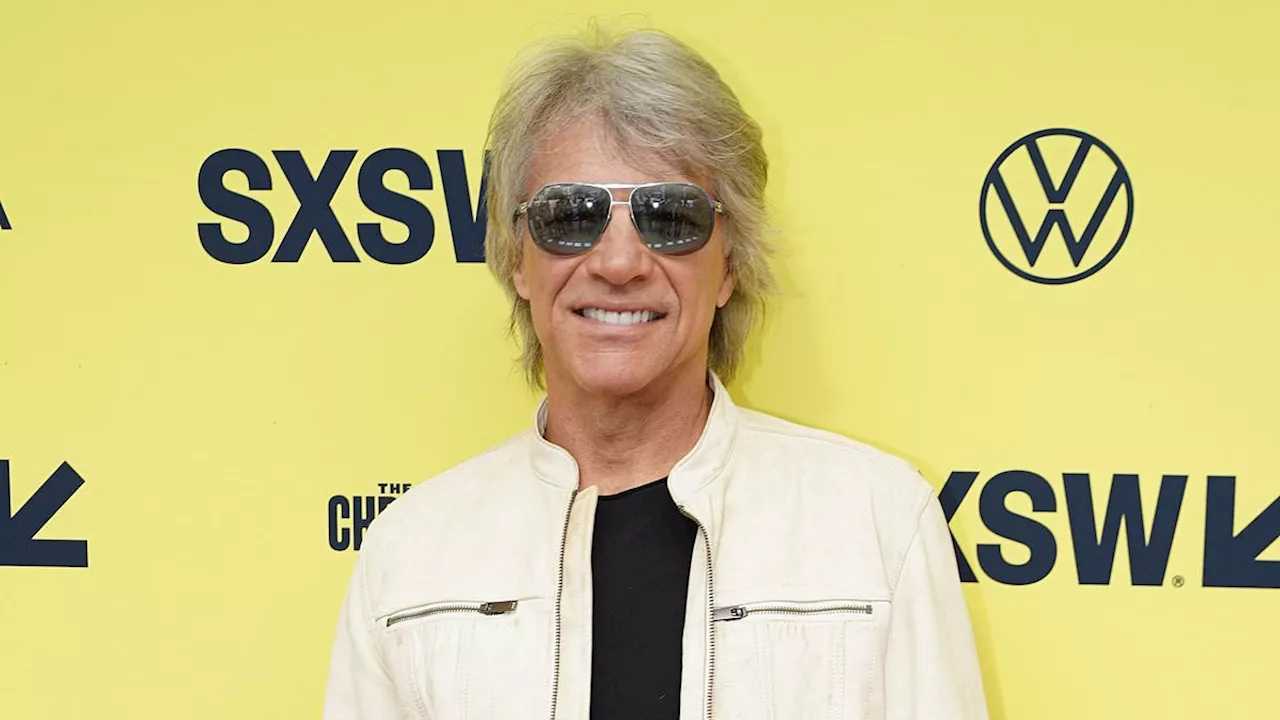 Jon Bon Jovi, 62, looks as youthful as ever as he joins his band at SXSW premiere of docuseries......