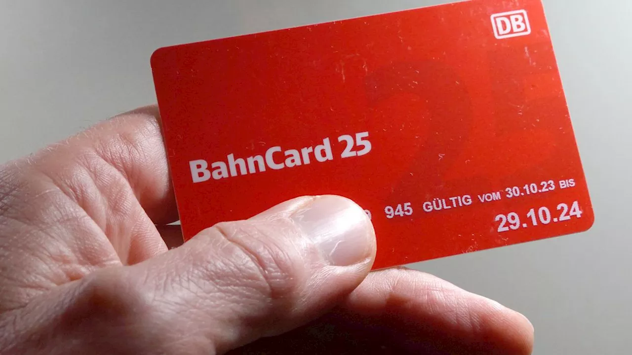 Abkehr von der Plastikkarte: Die Bahncards 25 und 50 gibt es bald nur noch digital