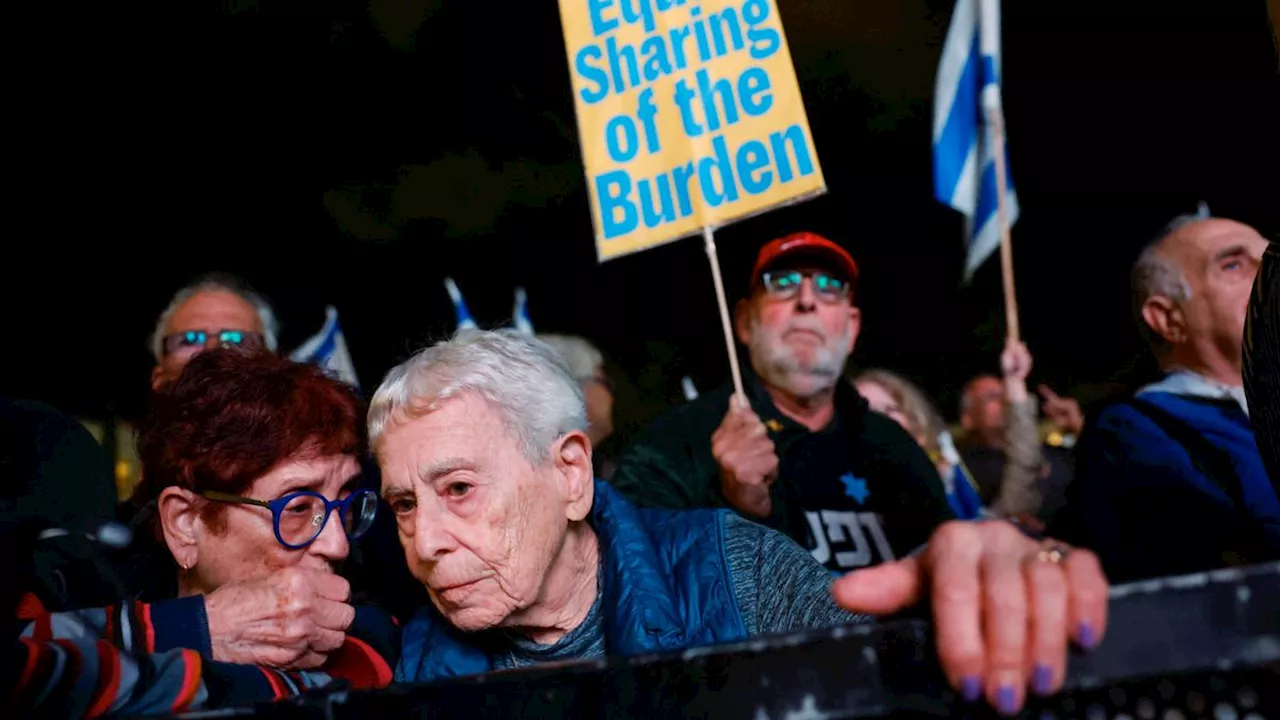 Gazakrieg: Tausende Israelis protestieren für Einberufung ultraorthodoxer Juden