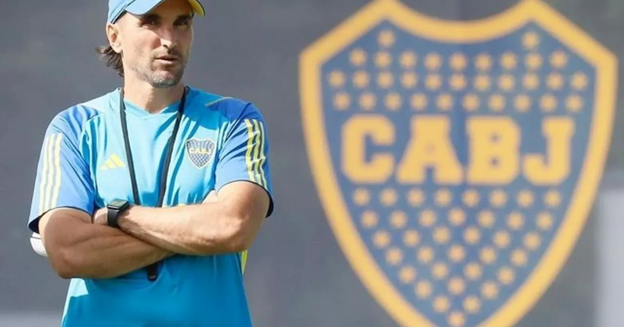 Martínez probó el equipo de Boca para jugar con Estudiantes