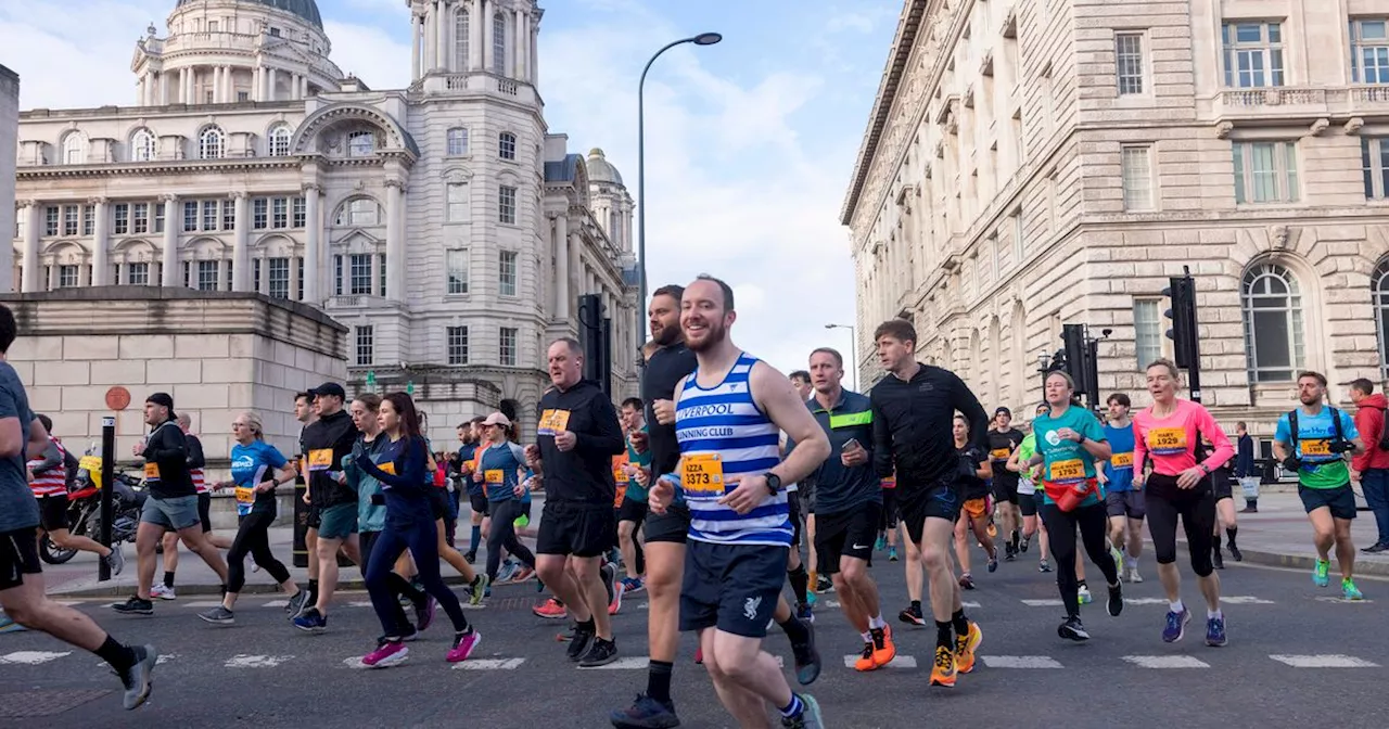 Road closures and bus route changes for Liverpool Half Marathon