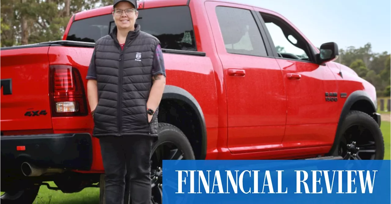 Abby Dowling and her Fuel-Efficient RAM Ute Attract Attention