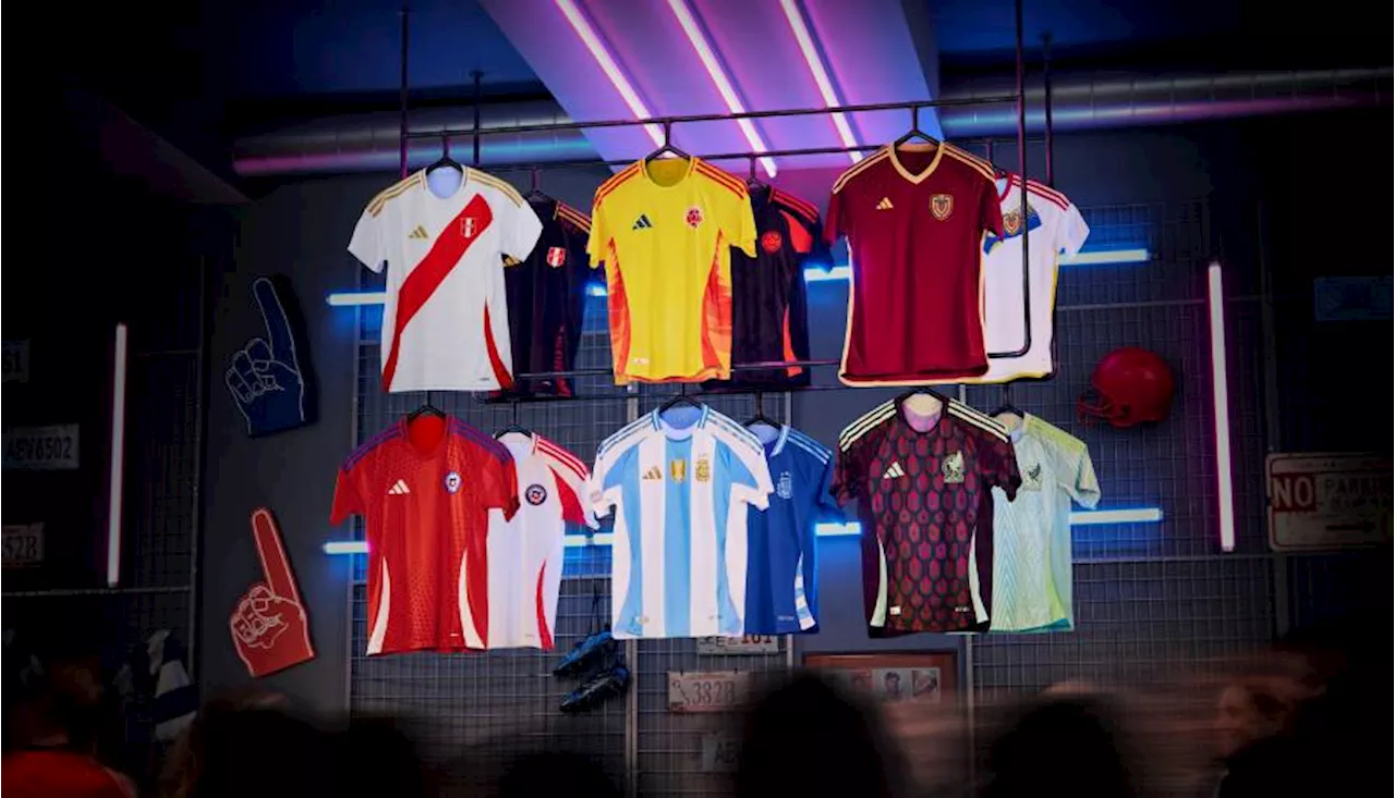 Copa América 2024: adidas revela kits local y visitante