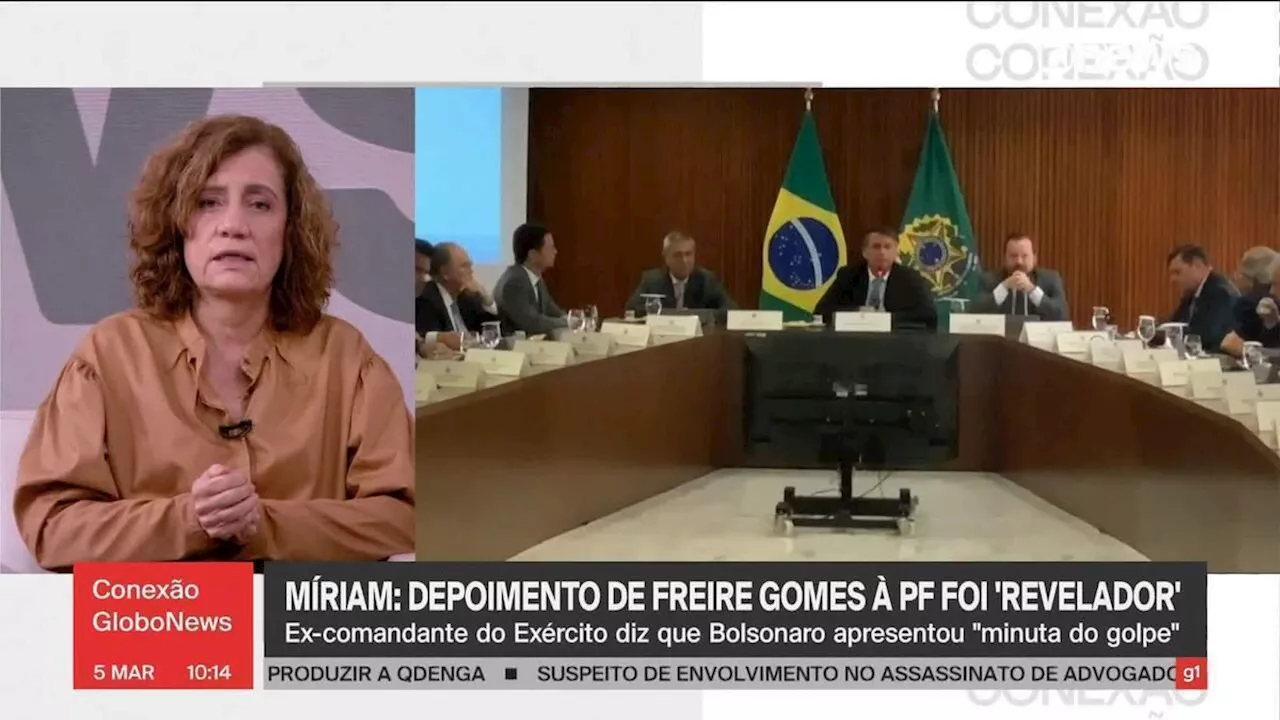 Ex-comandante do Exército diz à PF que Bolsonaro apresentou minuta de decreto golpista