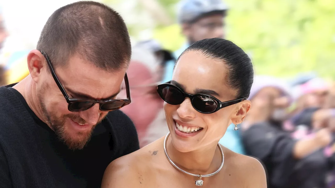 Zoë Kravitz Flashed Her Whopper of an Engagement Ring While Out With Fiancé Channing Tatum