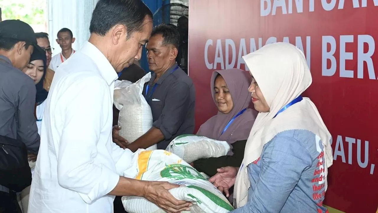 Dikunjungi Presiden, Tak Masuk Akal jika Pasar Tidak Ada Pasokan Beras