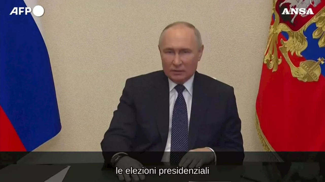 Putin: 'Gli attacchi di Kiev non resteranno impuniti'