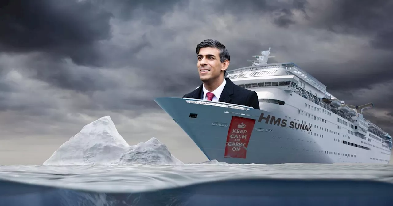 Sunak's Titanic Problem: Tory MPs Engage Panic Mode As Party Heads For The Iceberg