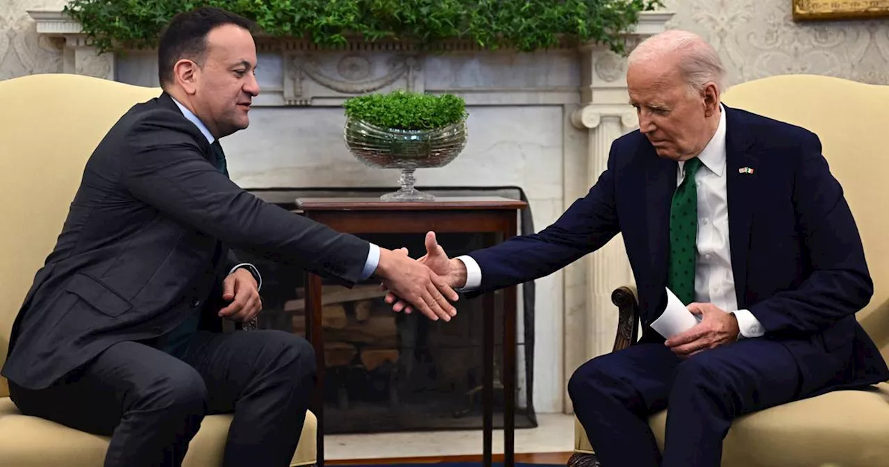 Biden agrees with Varadkar on need for ceasefire in Gaza and two-state solution