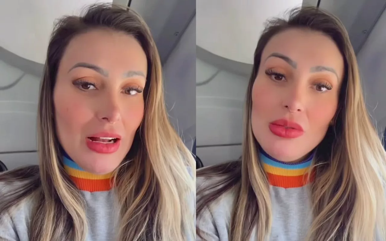 Após retirar costelas, Andressa Urach vai aumentar silicone: 'Bem grandes'