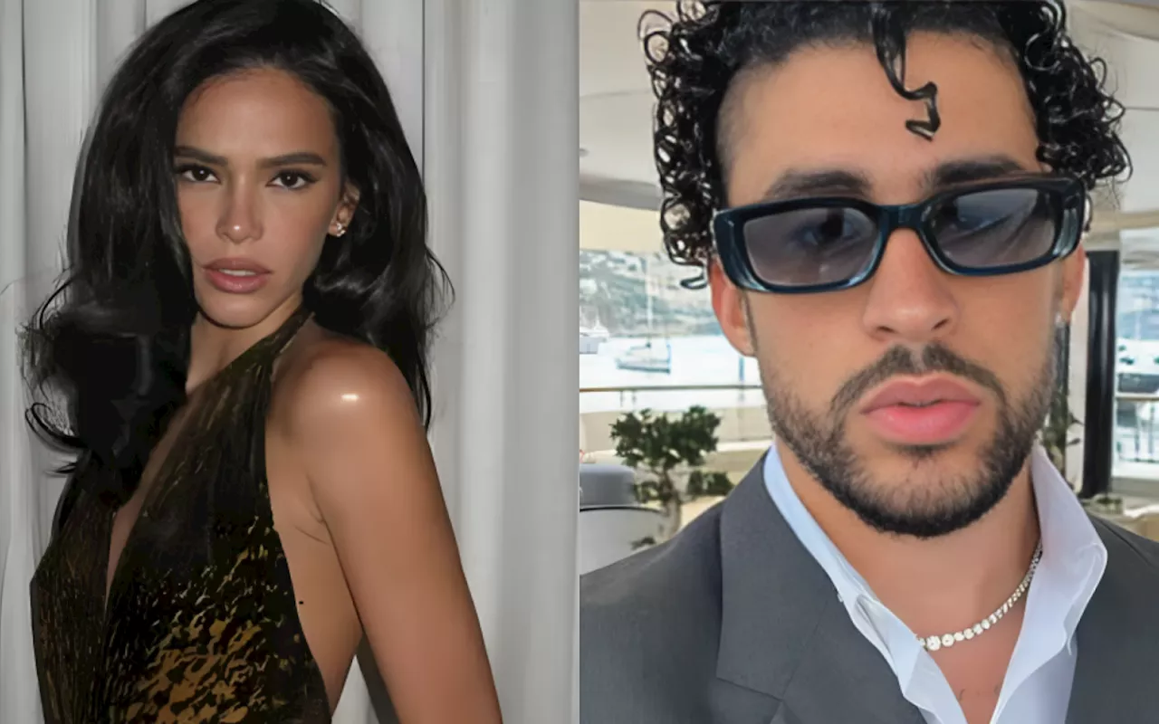 Bruna Marquezine e Bad Bunny são flagrados juntos e web aponta affair