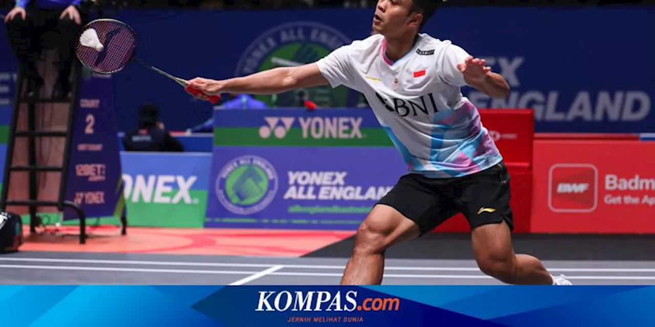 Hasil All England 2024: Ginting-Jonatan ke Semifinal, Ulangi Memori 25 Tahun