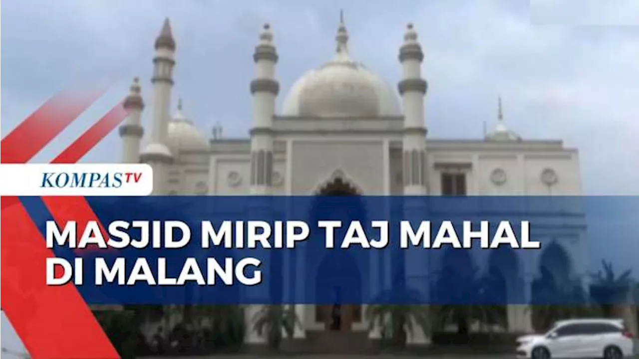 Kemegahan Masjid Salman Al Farisi di Malang, Mirip Taj Mahal