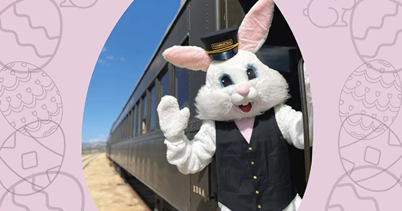 Hop Aboard The Bunny Train at the Pacific Southwest Railway Museum