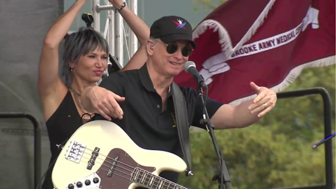 Gary Sinise Foundation and the Lt. Dan Band visit Military City, USA to ...