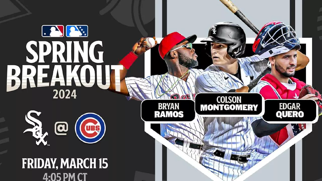 Watch: MLB Spring Breakout, Cubs v. White Sox