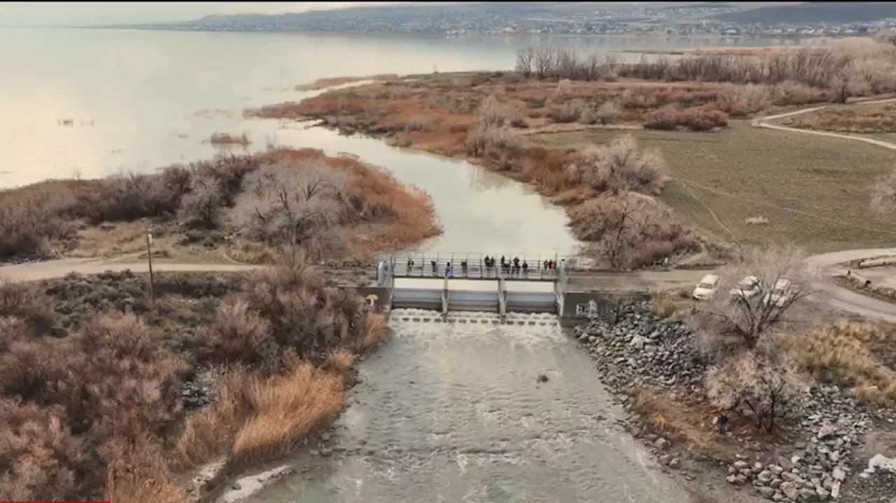 Utah Lake water releases continue despite concerns over ground swelling