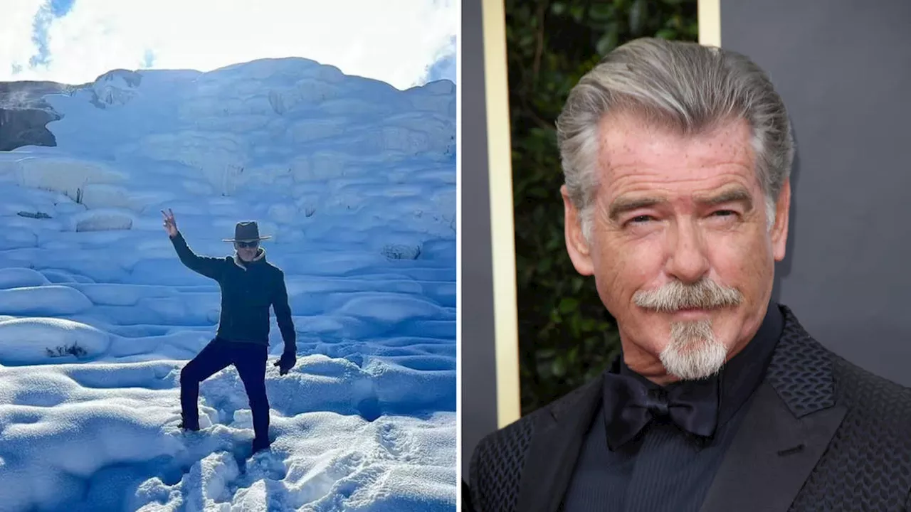 Pierce Brosnan pleads guilty to walking into protected Yellowstone hot spring