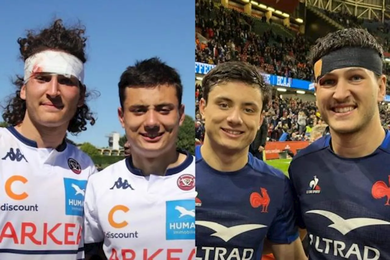 Des Espoirs de l'UBB aux Bleus : Bielle-Biarrey et Depoortere, inséparables frangins de rugby