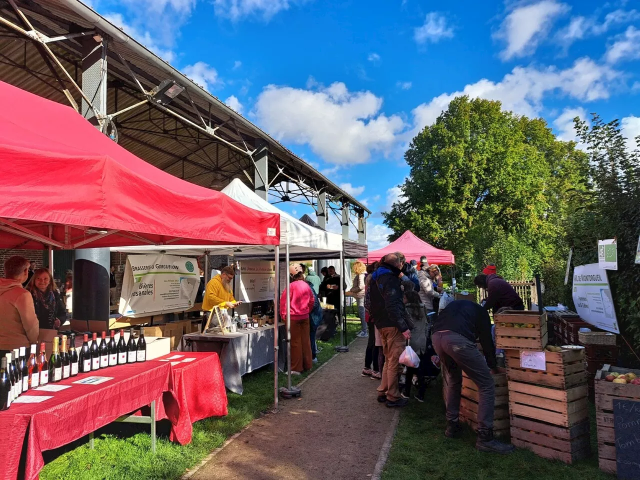 Villeneuve-d'Ascq : le marché fermier fait son retour au parc du Héron ce dimanche !