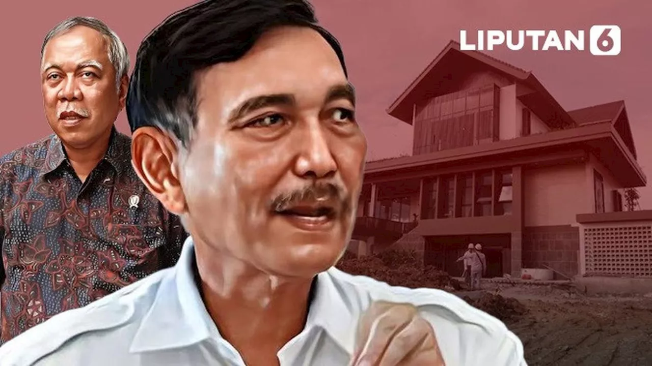 Infografis Menko Luhut Keluhkan Rumah Menteri di IKN Terlalu Kecil