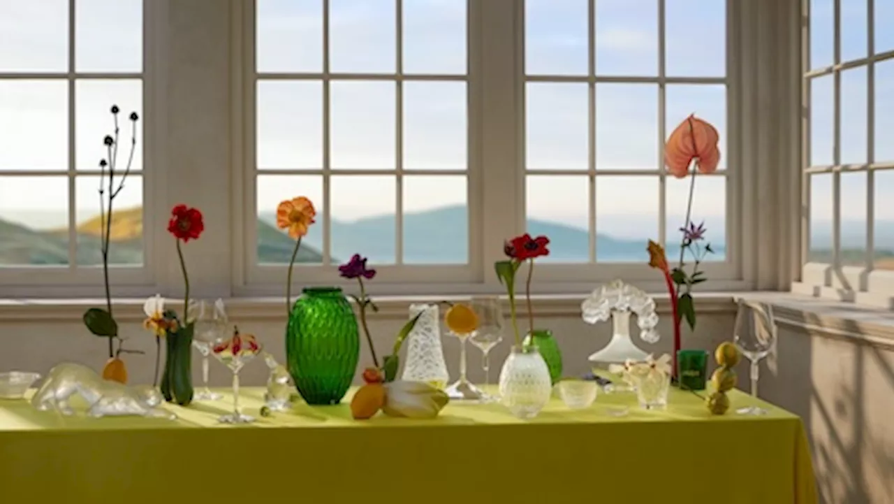 Lalique stages collection showcase through culinary, floral lens