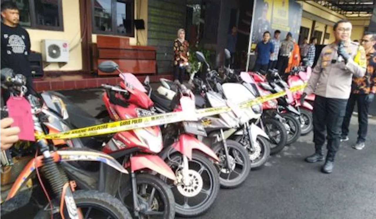 Berbekal Pistol Mainan 2 Tahun Sindikat Pencurian Sepeda Motor Beraksi