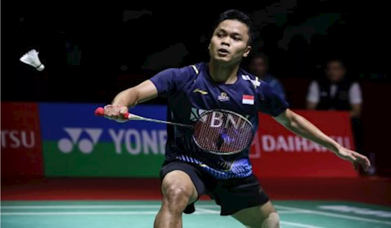 Ginting Sebut Bermain Sabar Sebagai Kunci Kemenangannya Atas Viktor Axelsen