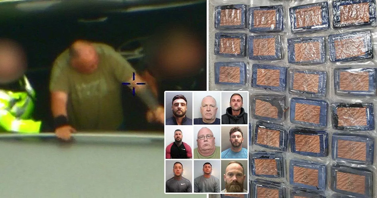 Nine men sentenced to over 100 years in prison for £53m cocaine supply