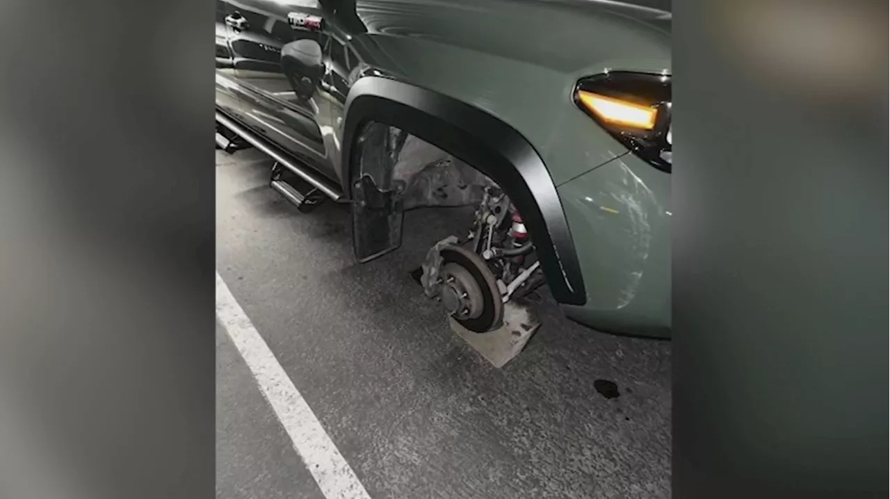 Thieves apparently targeting popular TRD wheels across San Diego County