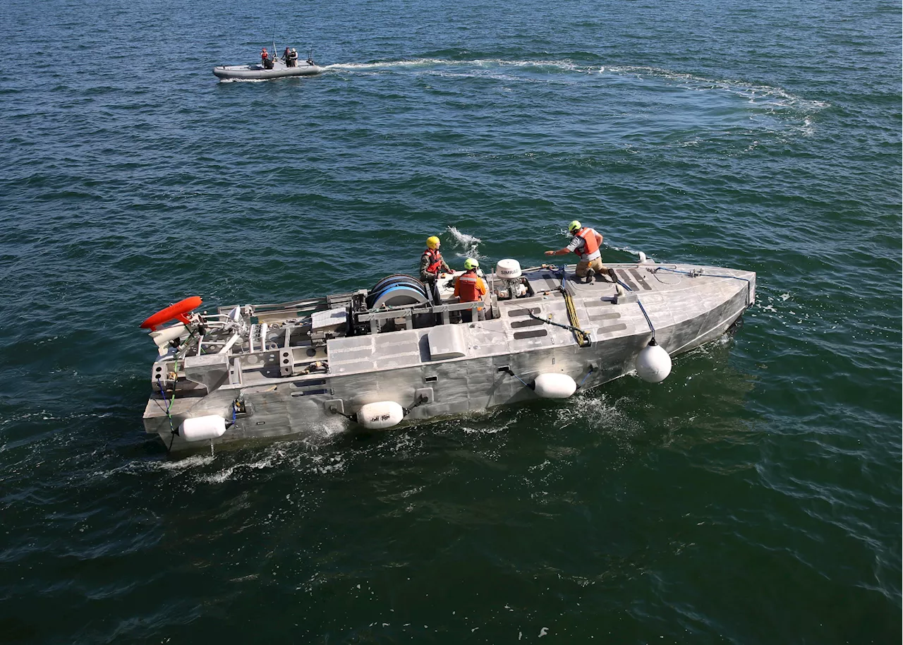 Pentagon Plans Sea Drone Fleet for Possible China War